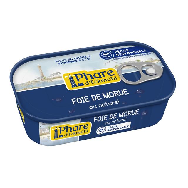3263670991116 - Phare d'Eckmuhl - Foie de Morue au Naturel, Pêche Responsable