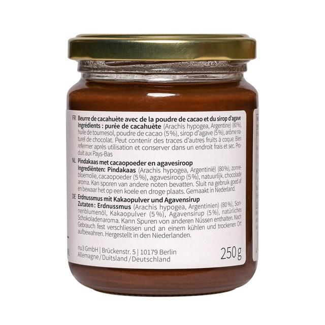 4260744951716 - NU3 - Beurre de cacahuète Chocolat Vegan