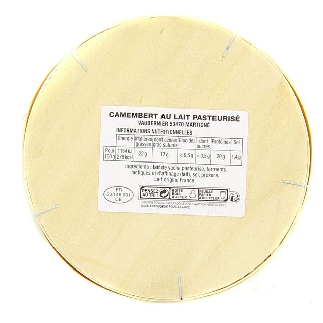 3275240312016 - Vaubernier - Camembert bon Mayennais