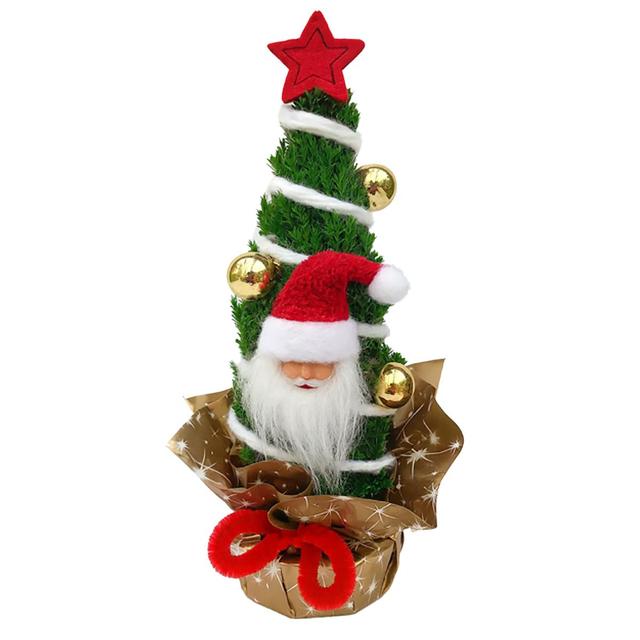 2050000412516 - - Sapin décoré Père Noël