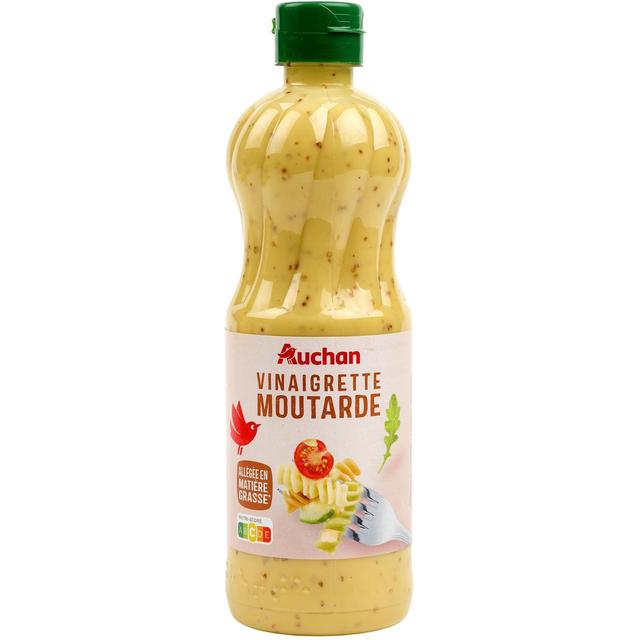 3254560092716 - Auchan - Vinaigrette allégée à la moutarde