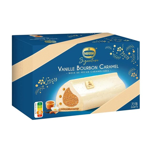 3274664274016 - Nestlé - Bûche vanille bourbon caramel