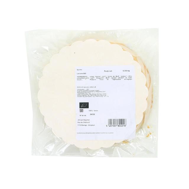 5407007804016 - ARTISAN GOURMET - Quiche Lorraine BIO