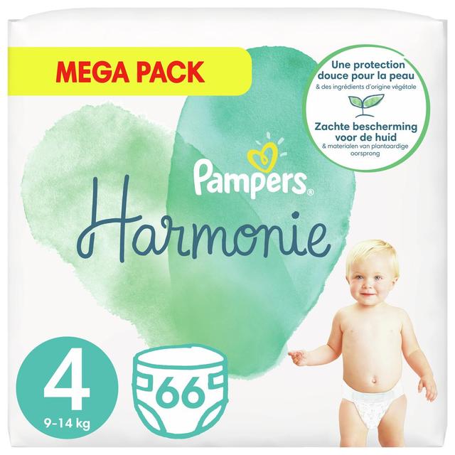 8001841654416 - Pampers Harmonie - Couches Taille 4 - 9/14 kg