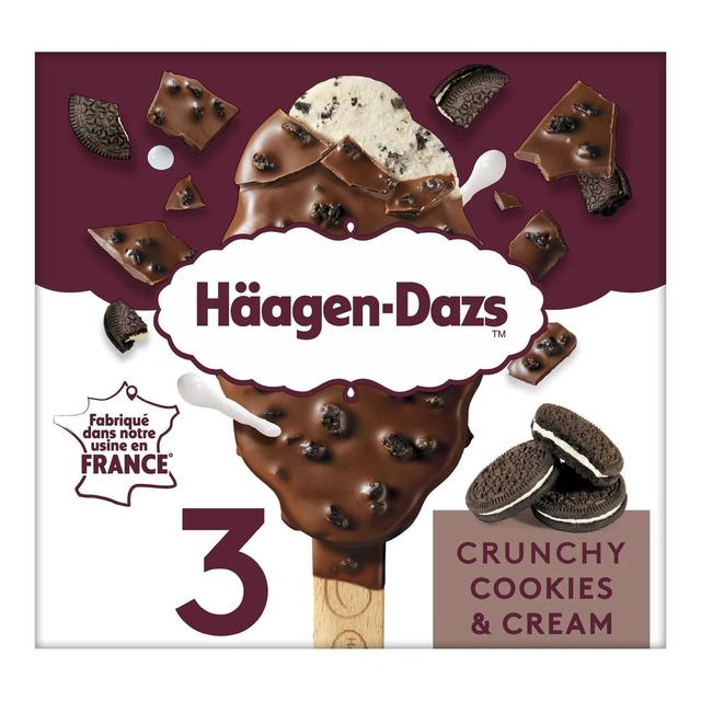 3415587545016 - Häagen-Dazs - Bâtonnets cookie cream