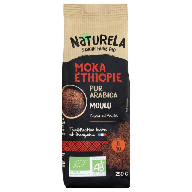 3700112056816 - Naturela - Café Moulu Pur Arabica Moka Ethiopie Bio