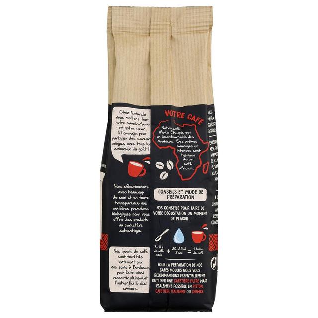 3700112056816 - Naturela - Café Moulu Pur Arabica Moka Ethiopie Bio