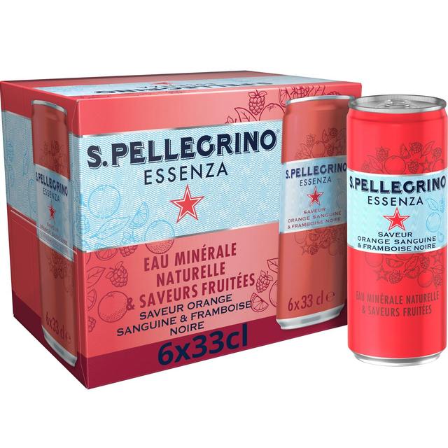 8002270776816 - San Pellegrino - Boisson pétillante saveur orange sanguine & framboise noire
