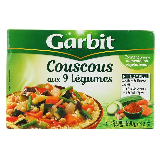 3261055947116 - Garbit - Couscous 9 légumes