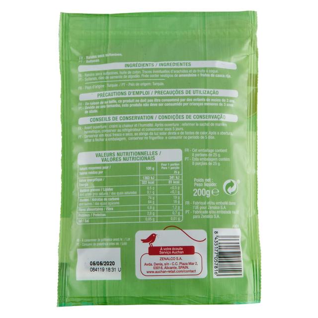 8435177057816 - Auchan - Raisins Secs Sultanines