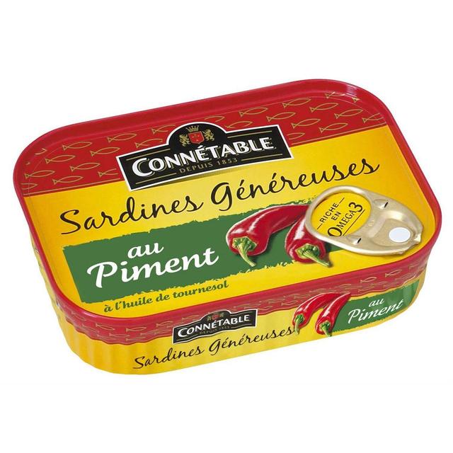 3263670128116 - Connetable - Sardines généreuses au piment