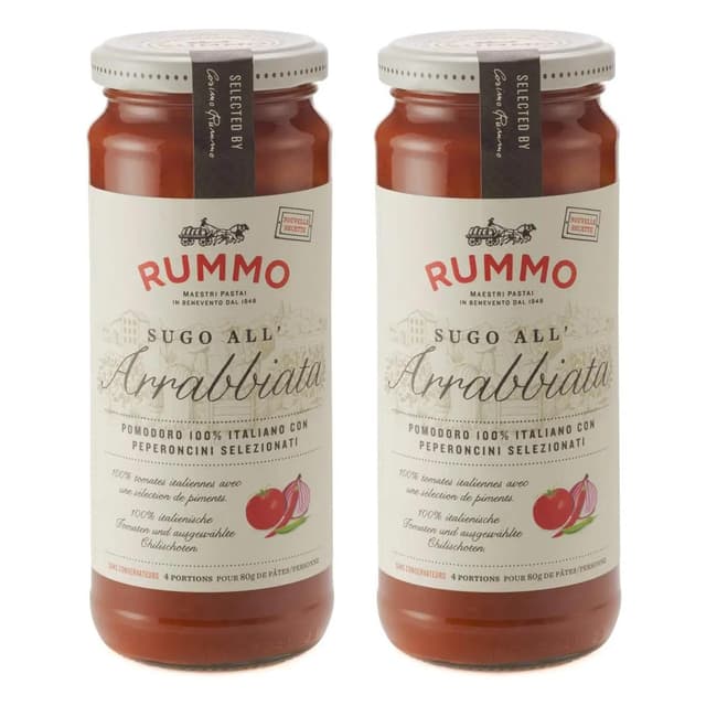 2050000418716 - Rummo - Sauce Tomate All Arrabbiata - Tomate, Poivrons, Oignons, Piment