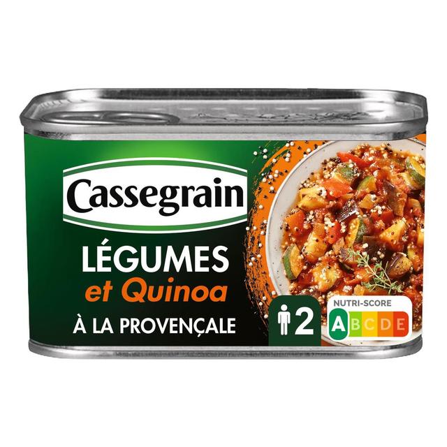 3083681148916 - Cassegrain - Légumes et quinoa cuisinés à la provençale