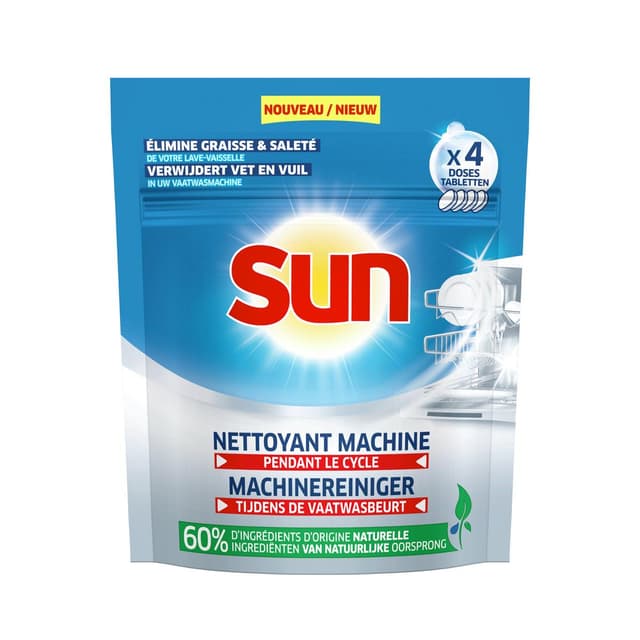 8720181129216 - Sun - Nettoyant machines lave vaisselle tout en 1