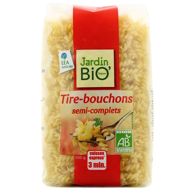 3760020509316 - Jardin Bio Etic - Pâtes Tire-bouchons semi complètes Cuisson Express Bio