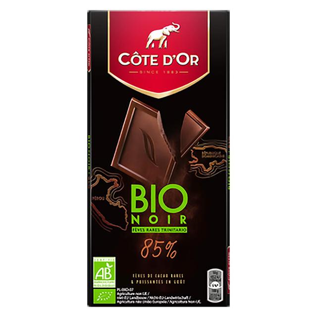 7622210869616 - Côte d'Or - Tablette Chocolat Noir 85% Bio