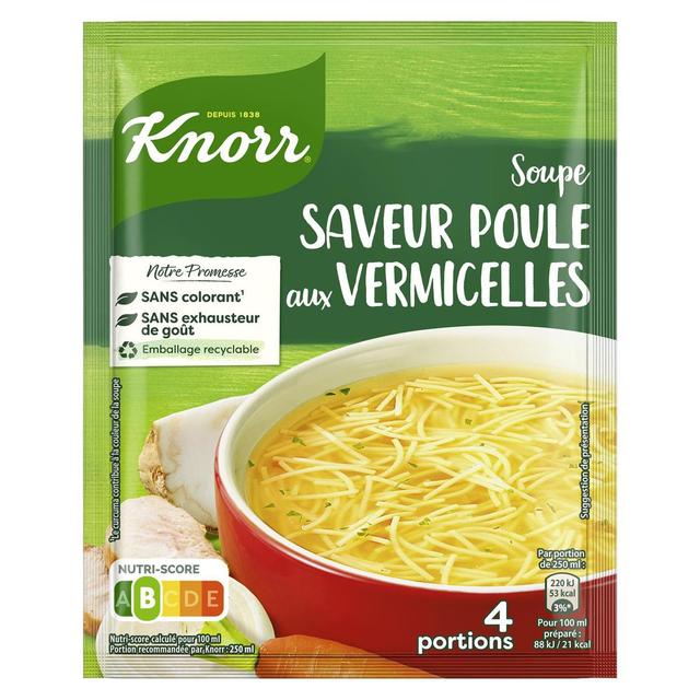 3011360020017 - Knorr - Soupe Saveur Poule aux Vermicelles déshydratée