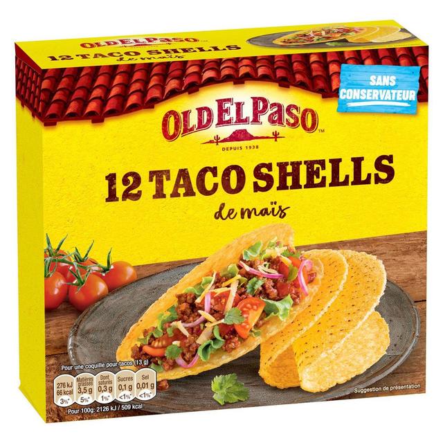 5000102020017 - Old el Paso - 12 Taco shells