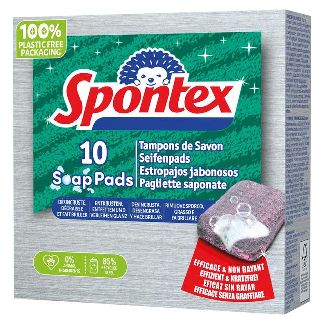 3384126720217 - Spontex - Tampons de Savon Non Rayant