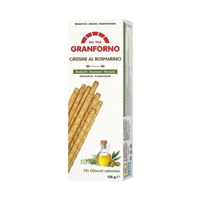 8003899181517 - Granforno - Gressins au romarin et à l'huile d'olive