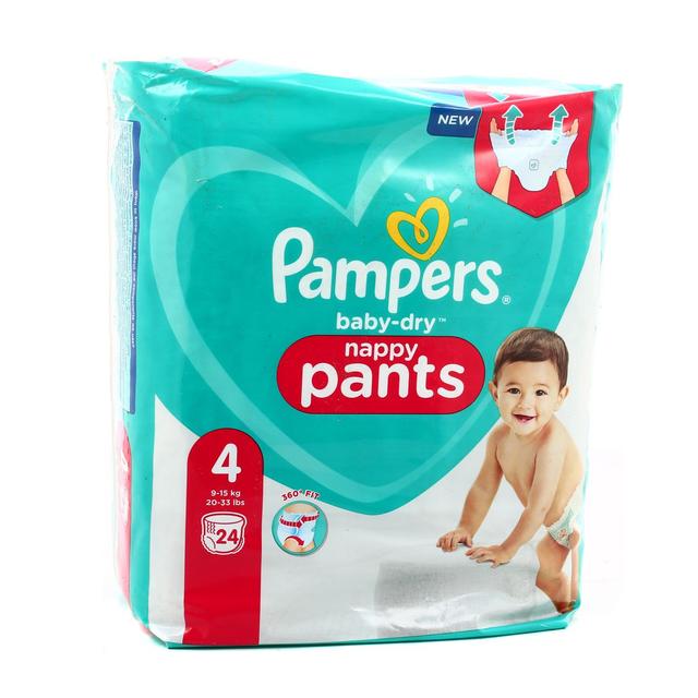 8001841461717 - Pampers Babydry Pants - Couches culottes T4 9/15kg