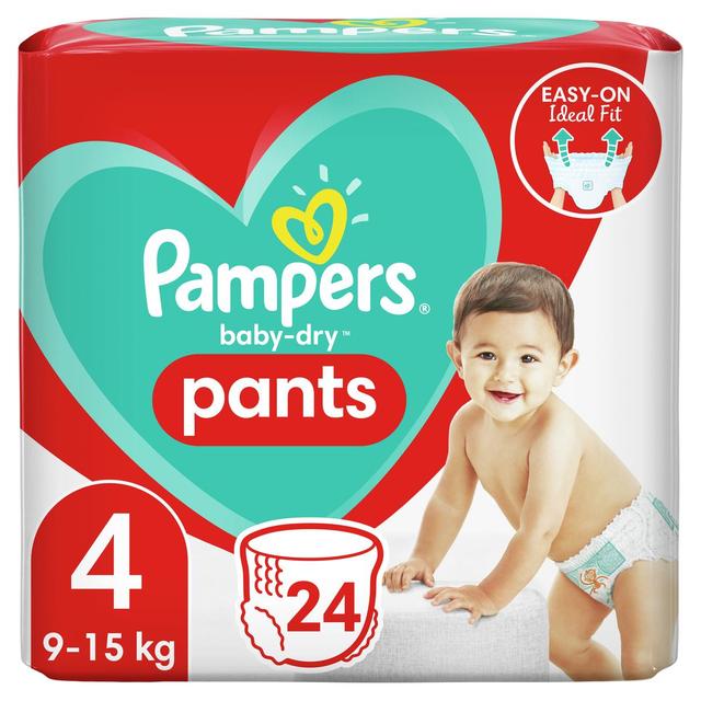 8001841461717 - Pampers Babydry Pants - Couches culottes T4 9/15kg