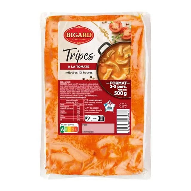3273230261917 - Bigard - Tripes à la tomate