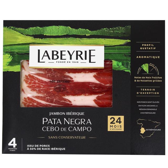 3033610002017 - Labeyrie - Jambon Pata Negra Grande Tradition 24 mois
