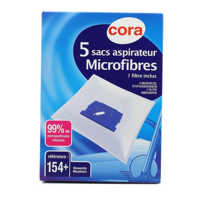 3257985823217 - Cora - Sacs Aspirateur Microfibres 154+ Rowenta - Moulinex