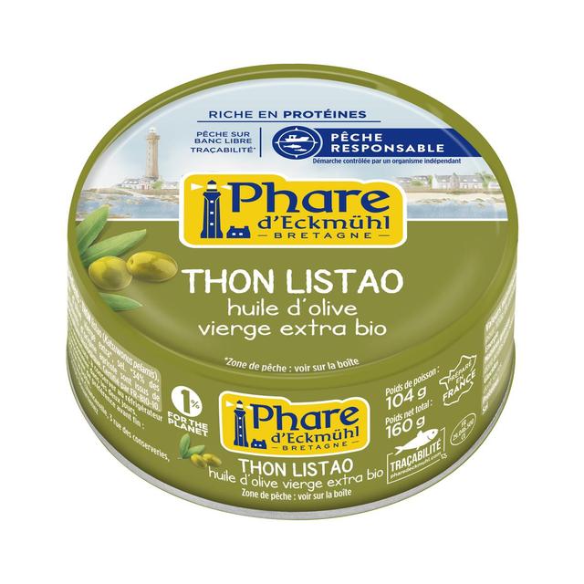 3263670454017 - Phare d'Eckmuhl - Thon Listao à l'huile d'olive bio