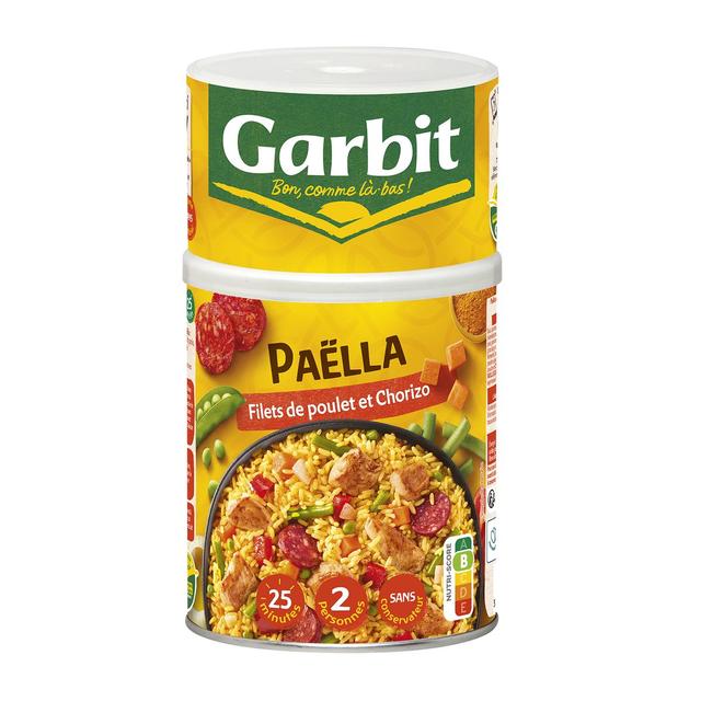 3261055944917 - Garbit - Paëlla Filets Poulet et Chorizo