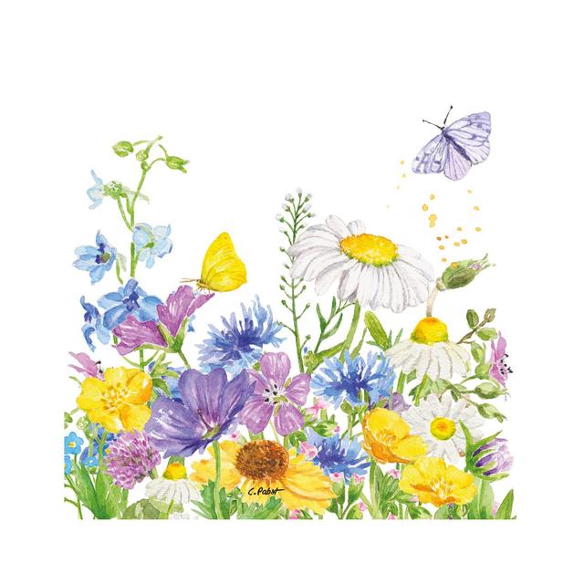 4021766306317 - Paperproducts Design - Serviettes en papier Summer Flowers