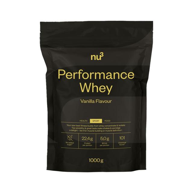 4260289446517 - NU3 - Whey vanille - Complément alimentaire protéine FIT- Performance
