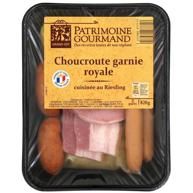3257980977717 - Patrimoine Gourmand - Choucroute Royale garnie