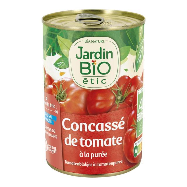 3456300007817 - Jardin Bio Etic - Concassé de Tomate en Morceaux Bio sans sel ajouté