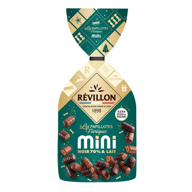 3110846268117 - Révillon - Mini Papillote Chocolat Noir 70% et Lait