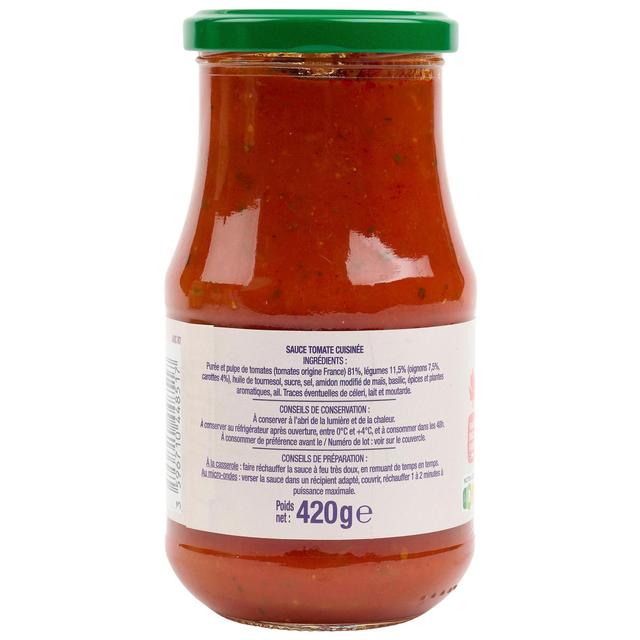 3596710448517 - Auchan - Sauce tomate cuisinée en bocal