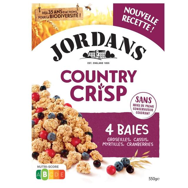 5010477348517 - Jordans - Céréales complètes & 4 baies country crisp