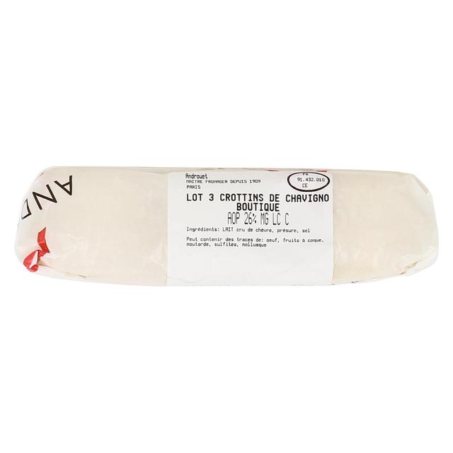 2149225000018 - Androuet, Maître Fromager - Crottins de Chavignol AOP - Lait de chèvre cru
