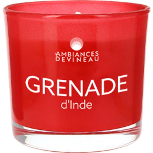 3482356500118 - Ambiances Devineau - Bougie verre parfum Grenade d'Inde