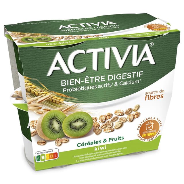 3033491920318 - Activia - Yaourt Cérales et Kiwi
