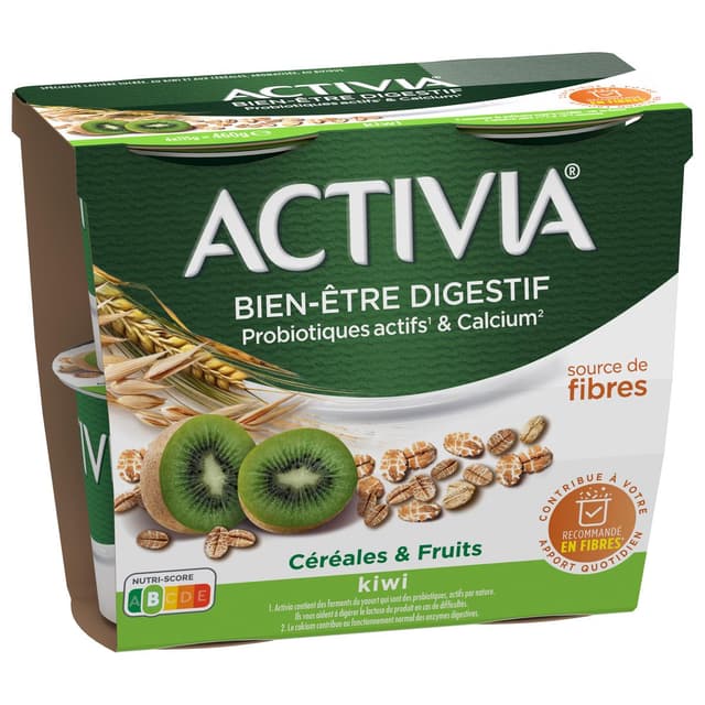 3033491920318 - Activia - Yaourt Cérales et Kiwi