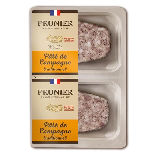 3350240650518 - Prunier - Pâté de Campagne