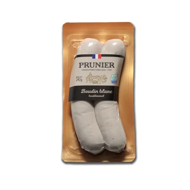 3350243000518 - Prunier - Boudin blanc traditionnel