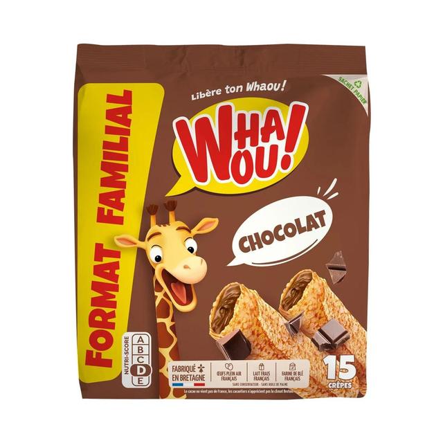 3322680010818 - Whaou - Crêpe fourrée chocolat x15