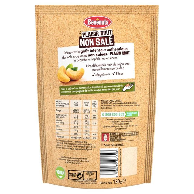 3168930161318 - Benenuts - Noix de cajou sans sel ajouté