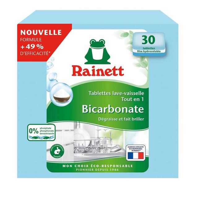 4009175922618 - Rainett - Tablettes tout en 1 bicarbonate