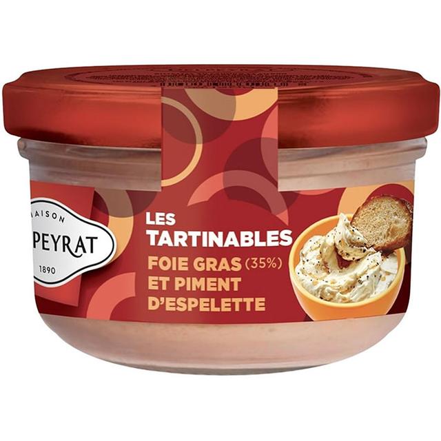 3067163662718 - Delpeyrat - Tartinable de Foie Gras 35% de Canard au Piment d'Espelette