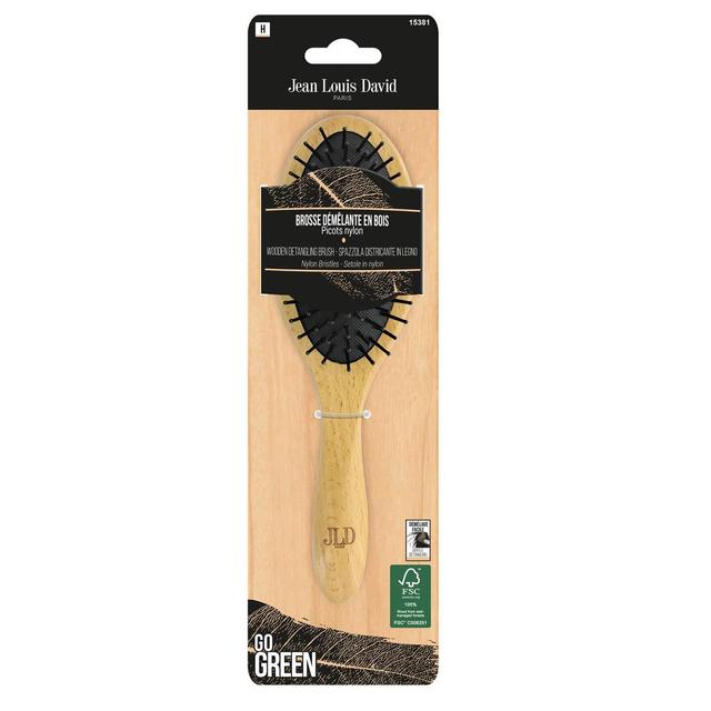 3666085153818 - Jean Louis David - Brosse démêlante en bois
