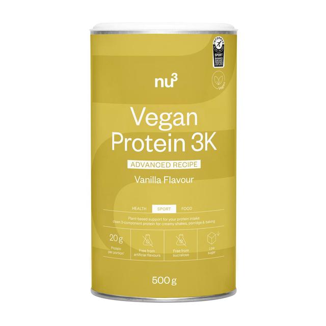 4260744953918 - NU3 - Protéine Végétale en poudre saveur Vanille- Vegan Protein 3K